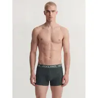Jack & jones Boxershorts 'JACMAX' marinblå / antracit / gran / svart