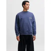 Jack & Jones Sweatshirt 'JORNORREBRO' marinblå / gul