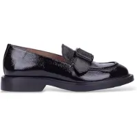 Wonders för kvinnor. A-5303 Loafers i svart lackläder (40), Karta, Ingen, Casual, Klassisk, Lackat läder