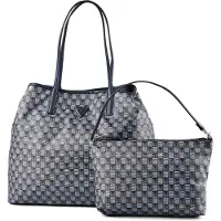 GUESS för kvinnor. TWJG8681240 Väska Wave II marinblå (OSFA), Casual, Polyuretan, Marino