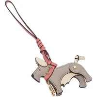 Furla för kvinnor. WK00618-ACO000 Nyckelring Allegra Schnauzer grå (OSFA), Casual, Hud