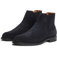 Tommy Hilfiger Suede Rubberised Flag Chelsea Boots