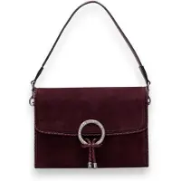 Hispanitas för kvinnor. BI264945 Mjuk väska bordeaux (OSFA), Casual, Granat, Före