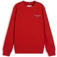 Tommy Hilfiger Logo Flag Embroidery Crew Neck Jumper