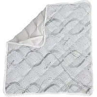 THE WHITE STONE Protège-matelas avec élastiques | Housse de protection pour matelas respirante, hypoallergénique et anti-acariens 170 x 190 cm vit