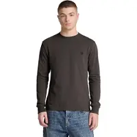 Timberland Dunstan River Tree Embroidered Slim T-shirt Med Lång ärm