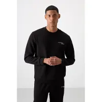 Tommy Life Mäns långärmad sweatshirt och byxset