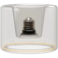 Creative Cables Ghost Line Cri 90 Recessed Mini Donut G03 5.5w 450lm E26 120v 2200k Dim Led-lampa Med Glödtråd