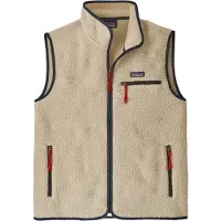 Patagonia - M's Retro Pile Vest Pelican för Unisex - Storlek L - Grå