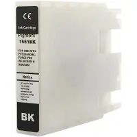 WL Bläckpatron, ersätter Epson T7551, svart, 5.000 sidor