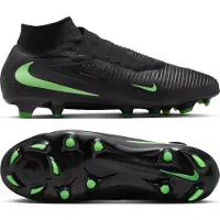 Nike Phantom 6 Pro High Cut Fg Shadow - Svart/illusion Green - Gräs (Fg), storlek 40