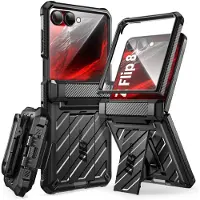 Supcase Samsung Galaxy Z Flip8 Unicorn Beetle Pro Hybrid Skal - Svart