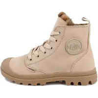 Palladium Stövlett med snörning 'PAMPA' sand