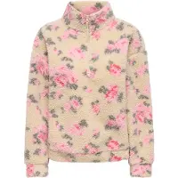 ONLY Tröja 'ONLNEW JANNE' kräm / rosa / hallon