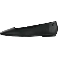 Calvin Klein Leather Square Toe Ballerinas