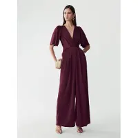 Willa Jumpsuit 'OMAHA' mörkröd