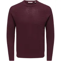 Only & Sons Tröja 'ONSHAY' vinröd