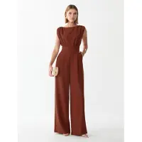 BWLDR Jumpsuit 'STELLA' brun