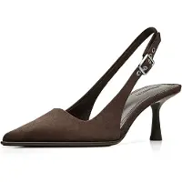 Bershka Slingback pumps brun