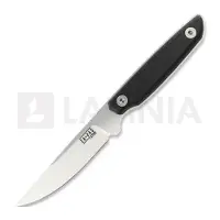 Za Pas EHO Covered kniv, Black G-10, Satin