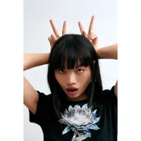 Desigual T-shirt svart / vit