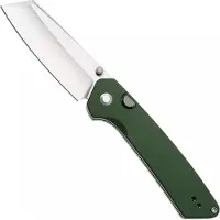 Kizer Cutlery Madrac KI3693E4 Satin S45VN, British Racing Green Aluminum, Knivesandtools Exclusive pocket knife, Matteo Pignatelli design