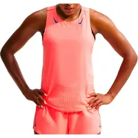 Nike Running - Trail running-kläder dam - W Aeroswift Dri-Fit ADV Singlet Atomic Pink Old Royal för UnisexUll - Storlek XS - Rosa