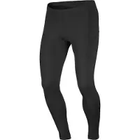 Salomon - Trail running kläder - Shkout Core Warm Tights M Deep Black för Unisex - Storlek XL - Svart