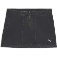 Puma Korta kjolar FUTURE..ARCHIVE Washed Twill Skirt kvinnor - Svart - EU M