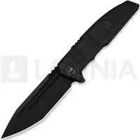 We Knife Breach WE25077-2, Limited Edition, Blackwashed Böhler M390, Black Titanium pocket knife