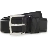 BOSS BY BECKHAM belt in tumbled nappa leather