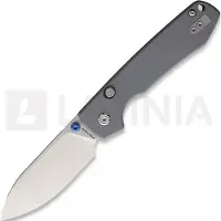 Vosteed Raccoon Top Liner Lock - Satin Drop - G10 fällkniv, grå