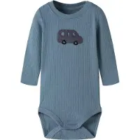 Name it Body l/ä - NbmOlander - Blue Mirage - - 68 - Body L/Ä