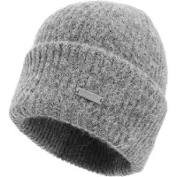 Didriksons Malin Beanie Dk Grey Melange
