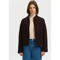Selected Övergångsjacka 'SLWJacqueline' mörkbrun