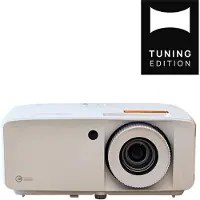 Optoma UHZ67-W - DLP-projektor - laser - bärbar - 3D - 4300 lumen - 3840 x 2160 - 16:9 - 4K - LAN - vit