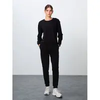 Tommy Life Överdimensionerad Sweatshirt och Byxor Set i Bomull och Polyester