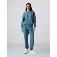 Tommy Life Överdimensionerad sweatshirt och byxor med elastiskt midjeband set