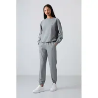 Tommy Life Överdimensionerad sweatshirt och byxor med elastiskt midjeband set