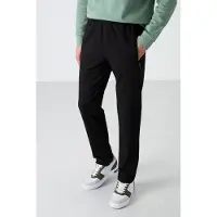 Tommy Life Herrars vanlig passform rak ben joggingsbyxor