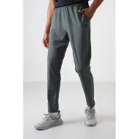 Tommy Life Herrens rakbeniga sömlösa sweatpants
