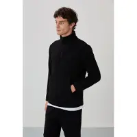 Tommy Life Herrens polyester fleece tröja och byxor set