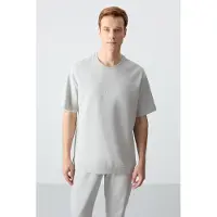 Tommy Life Herrar Oversized T-shirt och Byxor Set