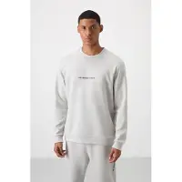 Tommy Life Tryckt Fleece Sweatshirt och Byxset