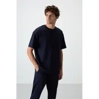 Tommy Life Herr Oversized T-shirt och Byxset