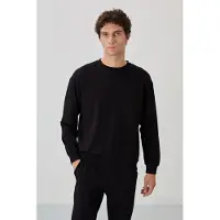 Tommy Life Herrars Oversized Hoodie och Byxor Set