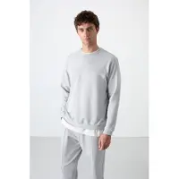 Tommy Life Fleece Sweatshirt och Byxor Set för Herrar
