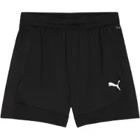 Puma Träningsshorts i standardmodell för vuxna (unisex) (Svart)