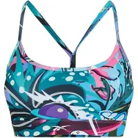 Reebok Dam Abstract Sport-BH (Blå/ Lila)