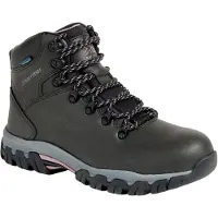 Karrimor Mendip-vandringskängor i läder för kvinnor/damer (Svart)